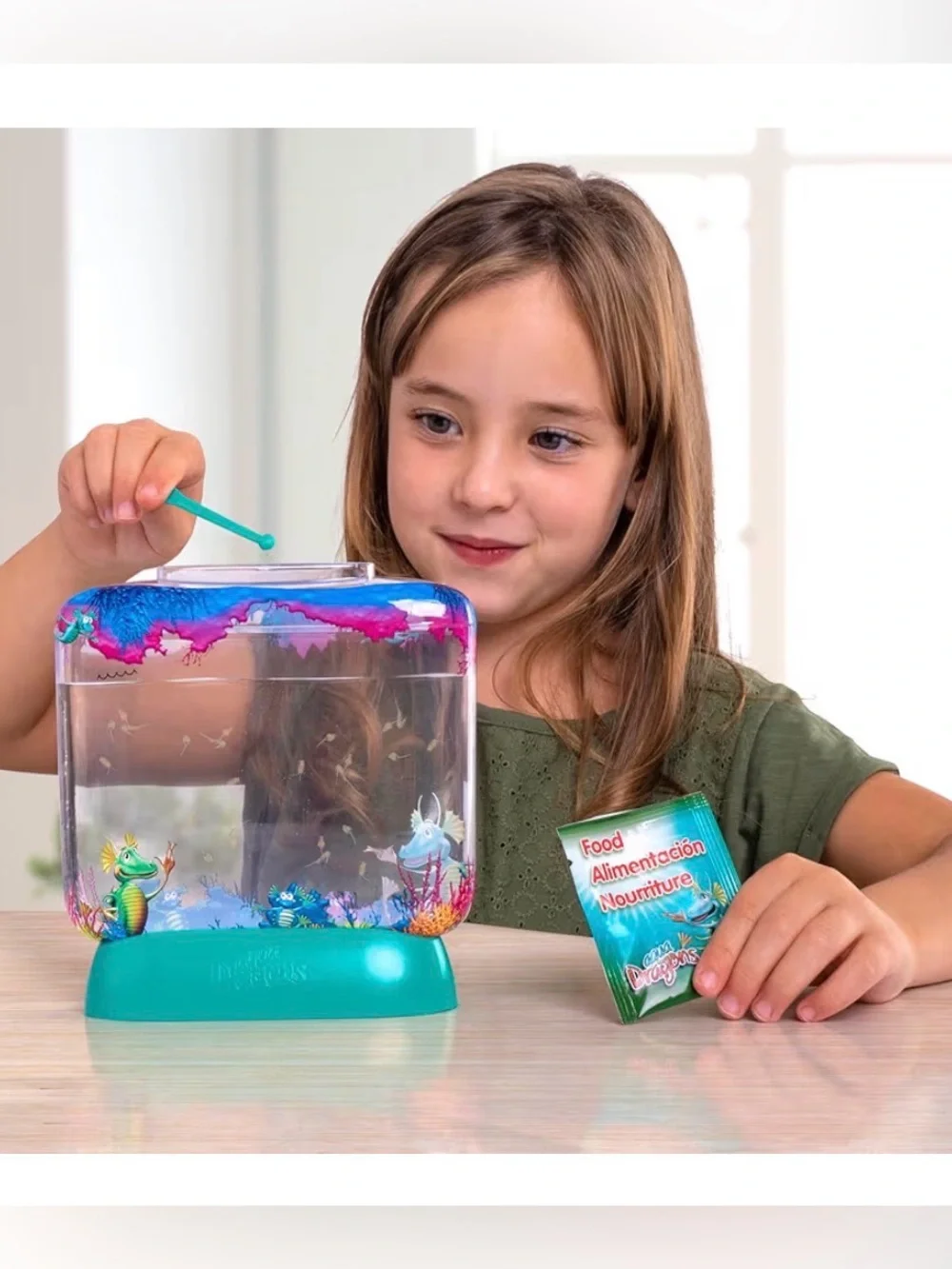 Animagic Aqua Dragons Light-Up Deep Sea Habitat | Build an Aquatic Ecosystem,